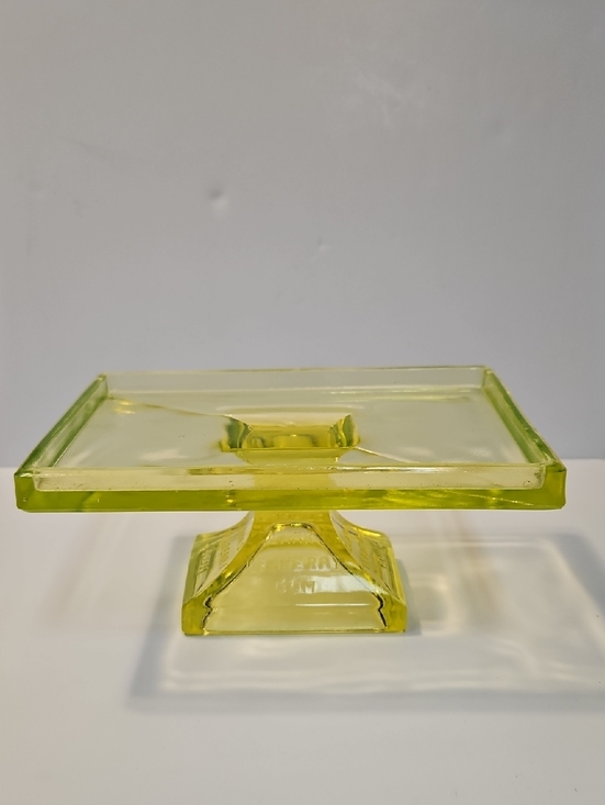 Other - VASELINE GLASS ADVERTISING STAND CLARK'S TEABERRY GUM